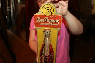 Rare Vintage c.  1940 Dr Pepper Soda Pop 17 