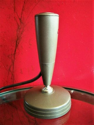 Vintage 1950 ' s RARE R.  C.  A BK - 1A pressure dynamic microphone old w stand J.  F.  K 5