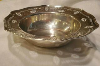 Frank M.  Whiting Sterling Silver Bowl 185g Scrap Or Use