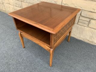 Mid Century Modern Lane Perception Adrian Pearsall Style Lamp End Table - 908 - 06 12