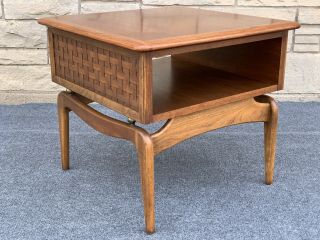 Mid Century Modern Lane Perception Adrian Pearsall Style Lamp End Table - 908 - 06