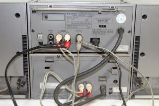 Rare Vintage Sanyo C4R AM/FM Radio Cassette Tape Player Boombox 3
