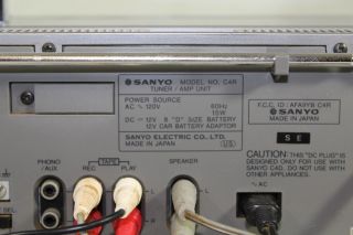Rare Vintage Sanyo C4R AM/FM Radio Cassette Tape Player Boombox 4