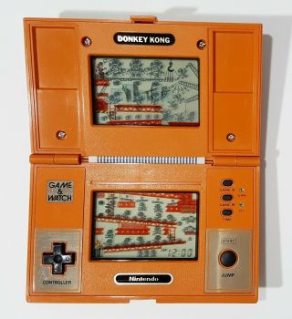 Nintendo Game & Watch Donkey Kong Multi Screen Handheld Lcd Vintage Rare
