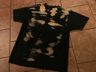 MOSQUITOHEAD MALCOLM X XL 1991 ACID WASH BLEACH SHIRT VTG wanda mlk jfk 5