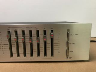 Vintage Pioneer SG - 300 7 Band Stereo Graphic Equalizer - Made Japan 4