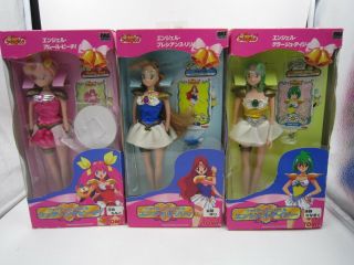 Anime Wedding Peach Angel Lily Angel Daisy Figure Doll Set Tomy Japan Vintage