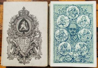 Antique Hunt Playing Cards Manufacturer 52/52 " Shakespeare " C.  1870/80