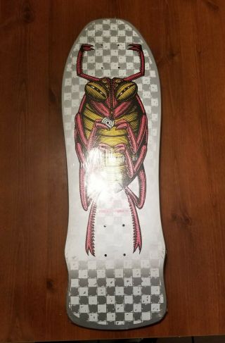 Powell Peralta Bug Roach skateboard deck NOS vintage Santa Cruz zorlac G&S 2