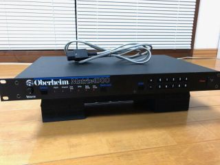 Vintage Oberheim Matrix 1000 Analog Synthesizer Rack Synth