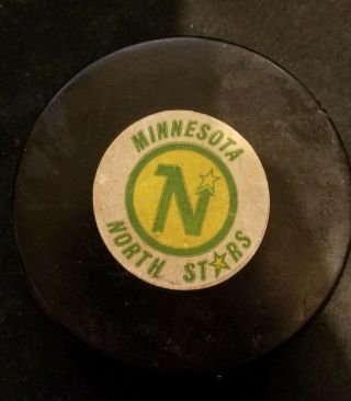 Vintage Nhl Minnesota North Stars Hockey Puck