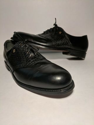 Vintage Foot Joy Classics Black Leather Shoes 13 51197