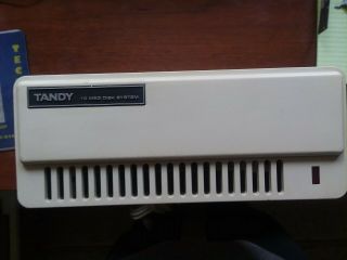 Vintage Tandy TRS 80 10 Meg External Hard Drve for the Tandy 1000,  2000 & Model 4 4