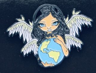 “earth Angel” Jasmine Becket - Griffith Enamel Pin Megacon 2018 Exclusive Rare Le