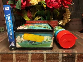 Voyage to the Bottom of the Sea lunch box W/ Thermos Vintage 1967 Bonus DVD 5