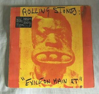 Rare The Rolling Stones " Exile On Main Street " Philippines Unique Cover/labels