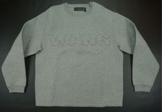 Rare Vtg Alexander Wang X H&m Spell Out Scuba Crewneck Sweatshirt Streetwear L