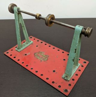 Vintage Mamod Flat Base Transmission - Live Steam Engine Accessory Tin Toy