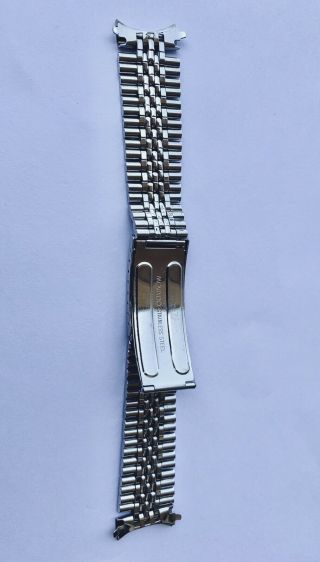 Vintage Movado Stainless Steel Bracelet 18mm for 95M M95 NOS 3