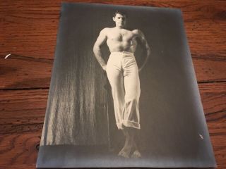 1950’s Vintage Male Model Beefcake Photo 8x9.  5 Kris Studios? Gay Interest 9