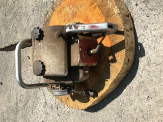 Eclipse wasp chainsaw,  runs,  eclipse wasp vintage collector chainsaw,  orig Old saw 6