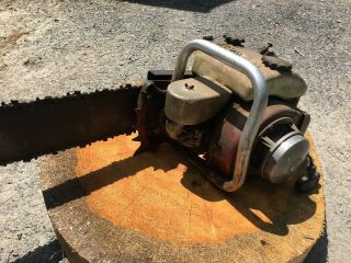 Eclipse wasp chainsaw,  runs,  eclipse wasp vintage collector chainsaw,  orig Old saw 8