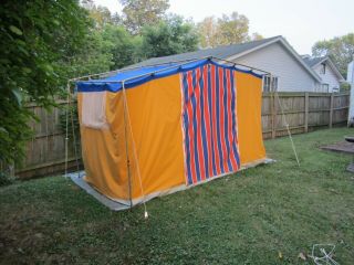 Rare Vintage Westfalia Drive Away Tent purchased with 1972 Volkswagen Westfalia 8