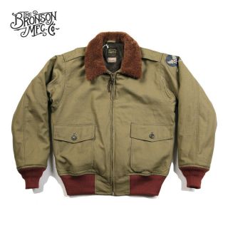 Bronson USAAF B - 10 Flight Jacket Vintage 1943 Model Men ' s Flying Bomber Coat B10 2