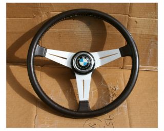 Vintage Nardi Competition Steering Wheel Bmw 1600 2002 Tii E9 E21 3.  0 Cs Csl