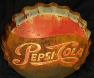 Large Vintage Pepsi Cola Soda Pop Bottle Cap 28 