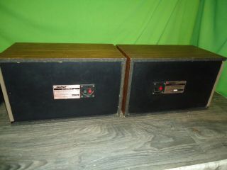 vintage Bose 301 series II speakers sound great - pair 8