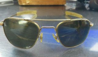 Vintage American Optical Sunglasses 5 1/2 12ktgf