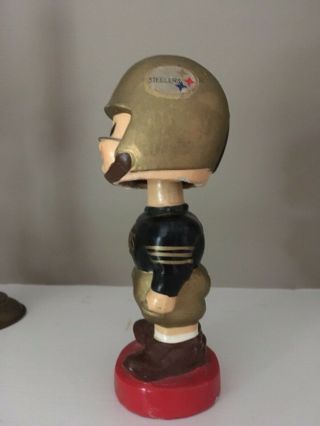 Pittsburgh Steelers 1960 ' s NFL Vintage Football Bobble Head Nodder Japan 3