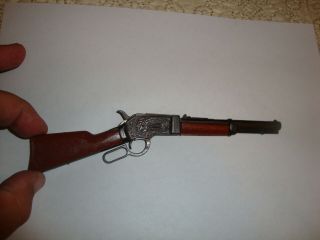 Vintage Marx Toys Miniature Rifle Cap Gun 7 1/2 Inches Long