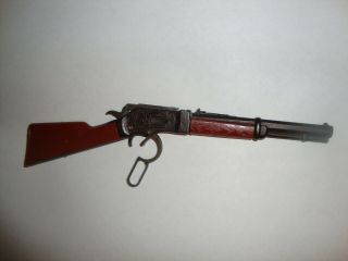 Vintage Marx toys miniature rifle cap gun 7 1/2 inches long 2