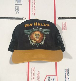 Vintage 1982 Van Halen Tour Hat