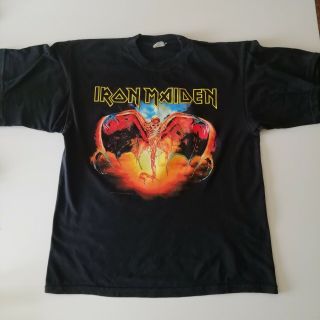Iron Maiden Monsters Of Rock Spain Vintage Tour T Shirt 