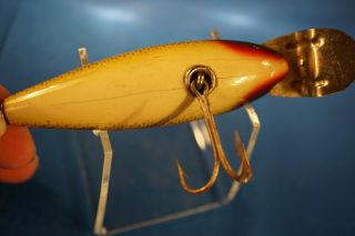 VINTAGE CREEK CHUB BAIT CO.  104 WIGGLER IN GOLDEN SHINER FINISH 4