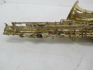 Antigua Winds Vintage Alto Saxophone sn A9077494 w/ Conn Precision 3 MP & Case 5