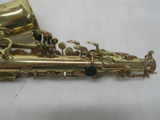 Antigua Winds Vintage Alto Saxophone sn A9077494 w/ Conn Precision 3 MP & Case 7