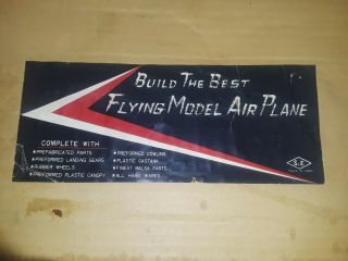 Vintage S & E Models Boeing B - 50 Superfortress Control Line Plane Kit Rare
