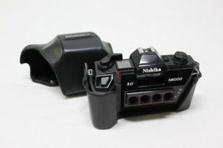 Vintage Nishika N8000 3 - D 35mm Camera With Case
