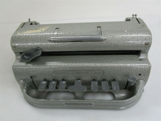 Vintage Perkins Brailler David Amraham American Printing House For The Blind
