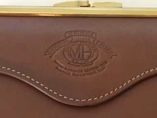 Authentic Vintage Ghurka Chestnut Brown Leather Women ' s Wallet - 4