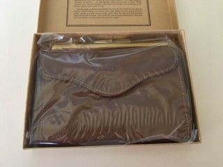 Authentic Vintage Ghurka Chestnut Brown Leather Women ' s Wallet - 8