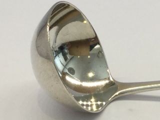 Cape Solid Silver,  Circa 1815 Sauce Spoon by Jan Lotter.  George III era.  22 gram 3