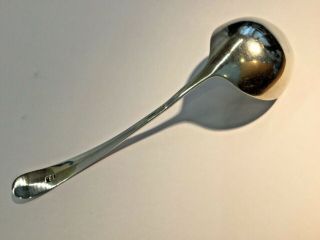Cape Solid Silver,  Circa 1815 Sauce Spoon by Jan Lotter.  George III era.  22 gram 4