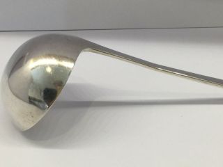 Cape Solid Silver,  Circa 1815 Sauce Spoon by Jan Lotter.  George III era.  22 gram 7