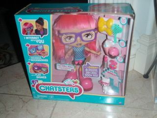 Chatsters - Gabby Interactive Doll Pink Hair Brand 300,  Words/phrases