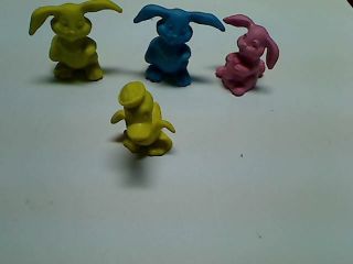 Four Vintage Diener Rubber Eraser Toy Figures 60s - Specify ones you want @Chkout 3